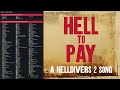 Hell to Pay - A Helldivers 2 Song #helldivers2 #sony