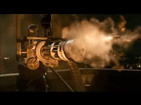 Top 10 Minigun & Gatling Shooting Scene Compilation