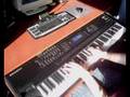 Synthesizer solo  tour of duty theme improvisation by tvdl