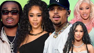 👀 Quavo and Saweetie In SHAMBLES After Chris Brown DISS! Cardi B Is COOKING Up a DISS in the Studio!