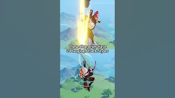 Character With 2 Plunging Attack #genshinimpact #hoyofest #原神 #genshinshorts #genshinedit