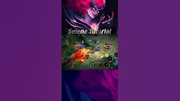 SELENA TUTORIAL COMBO BAD PING?🔥|MOBILE LEGENDS BANG BANG #mlbb #shortsvideo #short