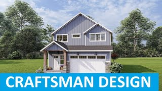 Affordable House Design: Craftsman TwoStory