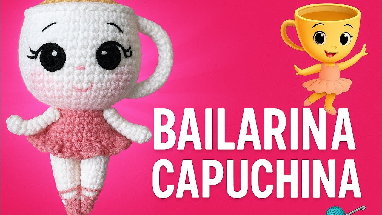 Balerina capuchina amigurumi | brainroot AMIGURUMIs |AMEgurumis