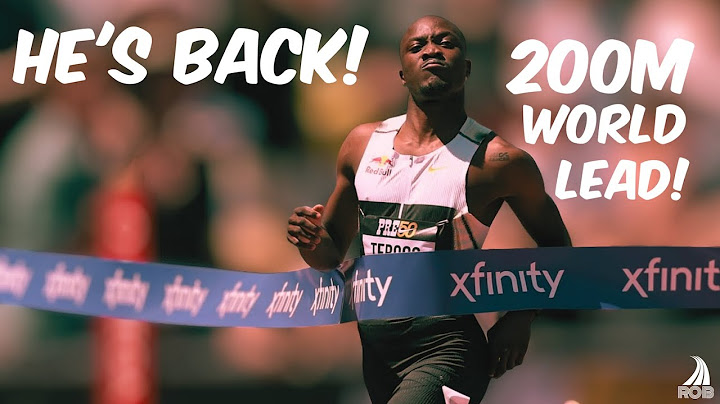 Letsile Tebogo is BACK and NOBODY can keep up?! || What his 200M Win at Pre REALLY Means?!