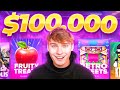 The 100000 new slot bonus opening