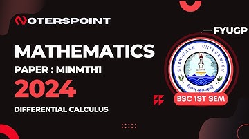 BSC 1st Sem Maths MINMTH1 Question Paper 2024 Dibrugarh University |BSC 1st Sem Maths Minor Question
