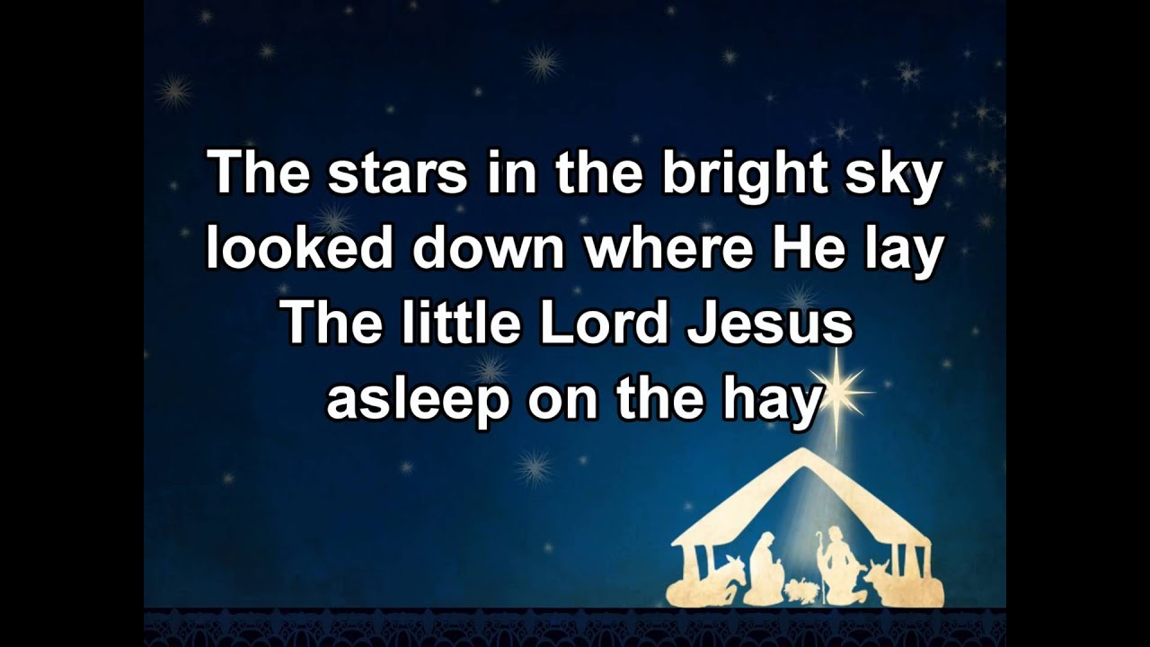 Away In A Manger - Lyrics - YouTube