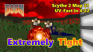[Doom2] Scythe 2 Map 21 "Doom Gardens" UV-Fast Speedrun in 3:22