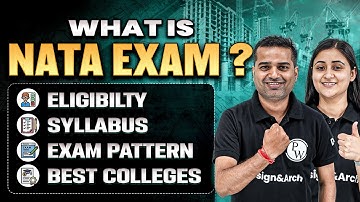 All About NATA Exam (National Aptitude Test in Architecture) | NATA Exam Eligibility, Syllabus🎯