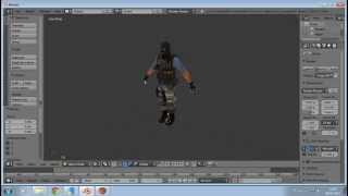 Modelos soldado,policial para criar jogo na Game Engine do Blender 3D screenshot 1
