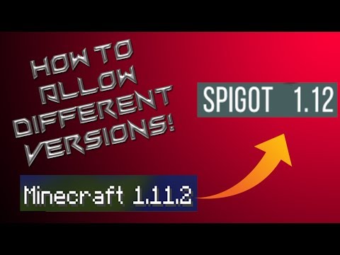 Minecraft server how to allow different versions (ViaVersion/Viabackwards) [1.12]