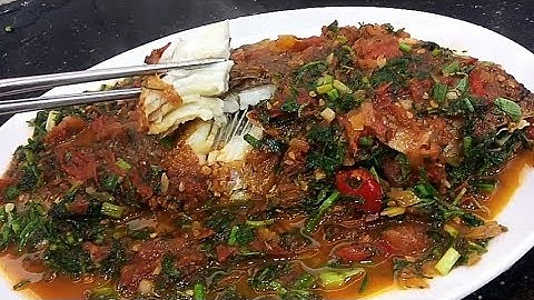 Cá rô phi sốt chua ngọt