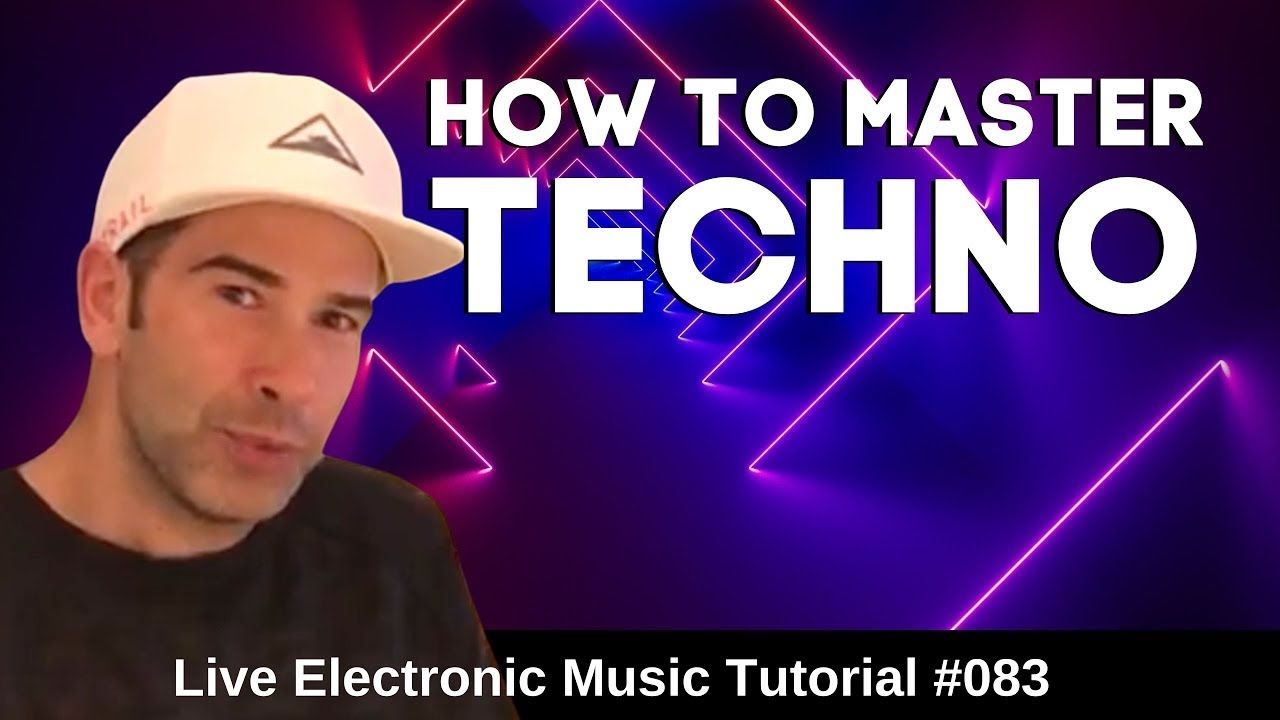 How to master techno music + Logic Pro X Template | Live Electronic ...