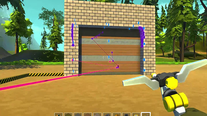 Scrap Mechanic: Realistic Garage Door