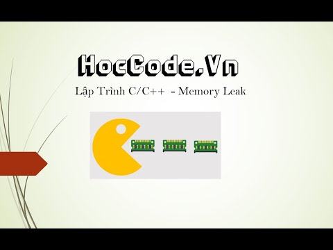 Video: Rò rỉ bộ nhớ làm gì?