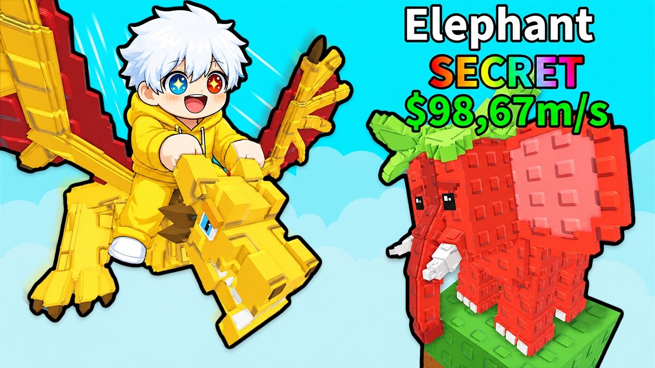 ブレインロットの上を飛び続けたら最強が手に入った！😱【ROBLOX