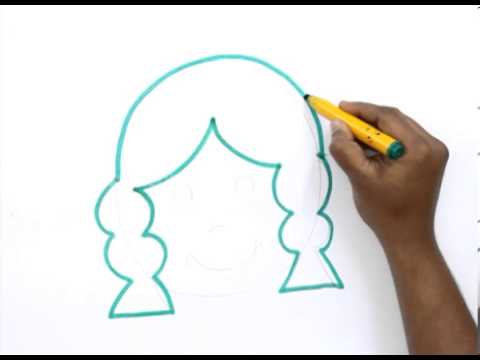 How to Draw an Indian Girl - YouTube