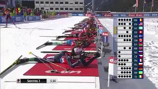 Biathlon World Cup 2016 (stage 6) - Women&#39;s Relay (4x6km Team Race)