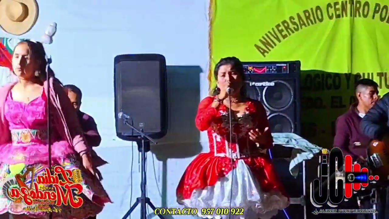 Lidia Mendoza Y Los Mensajeros Del Folklor En el aniversario del C.P. Tallapampa - salas 