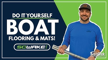 DIY Seadeck Boat Flooring Made EASY With This Simple Template Process!