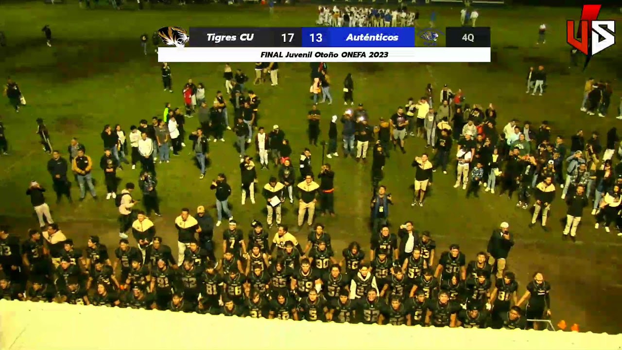 Tigres CU vs Auténticos Tigres FINAL Juvenil Otoño ONEFA 2023