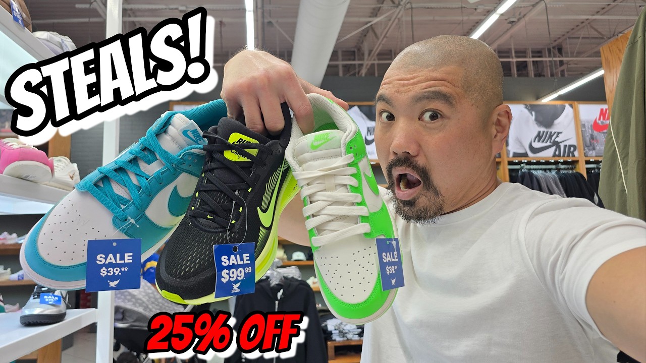 Торговые центры по-прежнему дешевле, чем аутлеты Nike?!