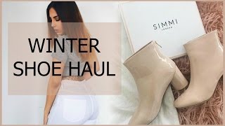 Sexy & Affordable Winter Shoe Haul (SIMMI SHOES) 2017