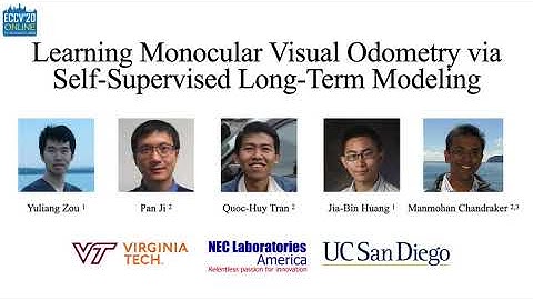1-Minute Talk - Learning Monocular Visual Odometry via Self-Supervised Long-Term Modeling