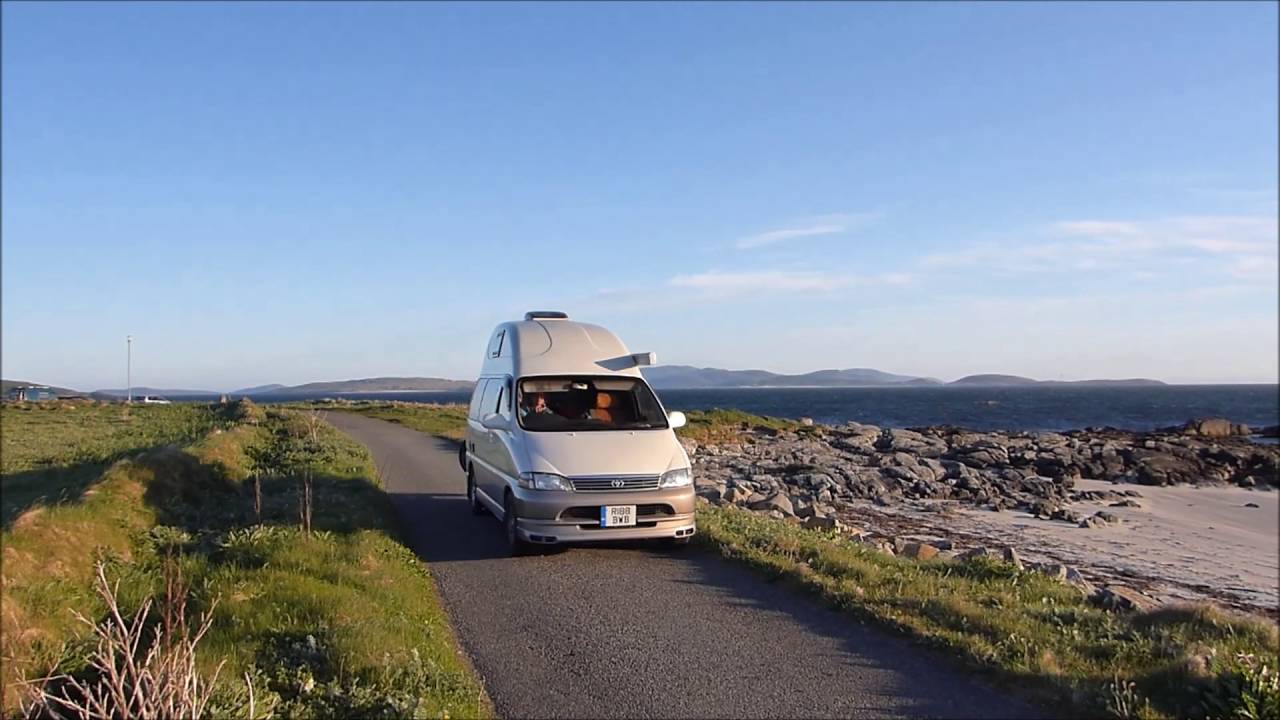 campervan trip outer hebrides