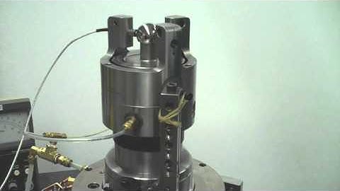 Error motion testing a Professional Instruments 3R Air Bearing Spindle