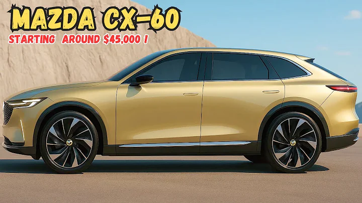 2026 Mazda CX-60 Official Reveal - The Luxury SUV That Could Replace a BMW!