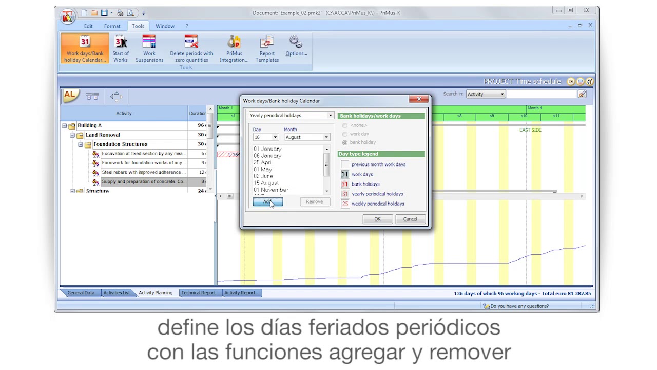 Tutorial de PriMus KRONO - Calendario - ACCA software - YouTube