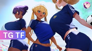 We need to work together!⚽ [TG TF] Transgender Transformation Anime MTF