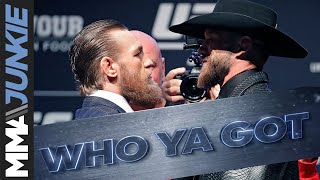 Who ya got?! Fighters predict Conor McGregor vs. Donald Cerrone | UFC 246