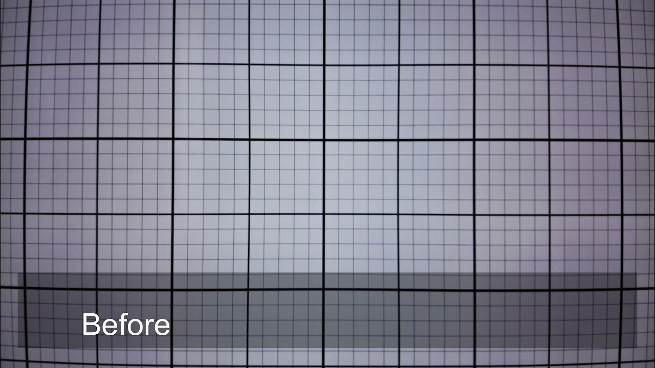 Mavic Air lenses distortion fix by LumaFusion. YouTube