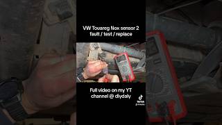 VW Touareg Nox sensor 2 fault, full video on the channel VW Touareg Nox sensor 2 fault, full video on the channel