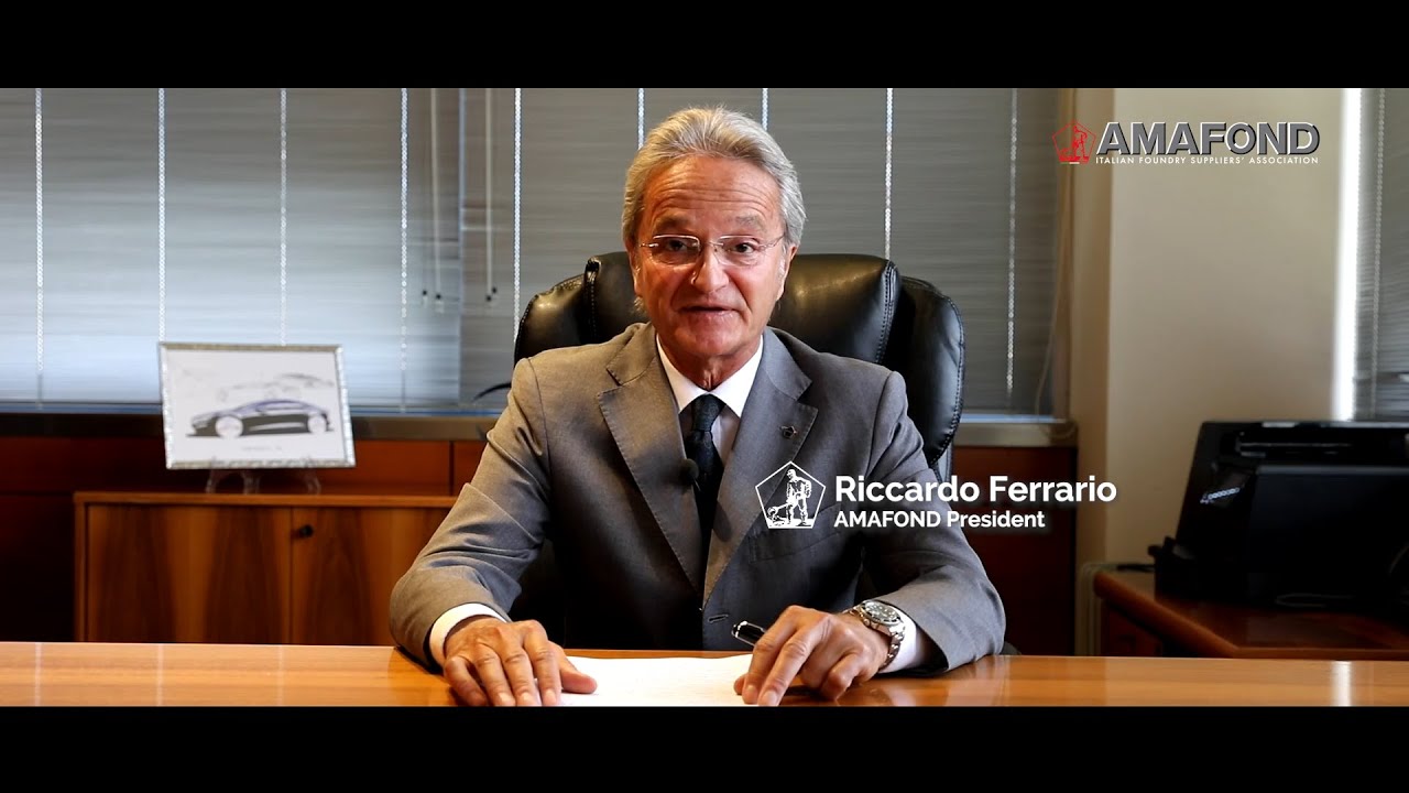 Welcome Message Riccardo Ferrario AMAFOND President YouTube