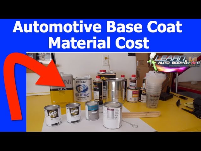 Automotive Base Coat Paint Cost Grades Of You - Ppg Omni Paint Cost