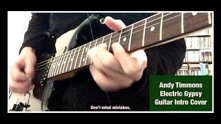 Andy Timmons "Electric Gypsy" Guitar Cover