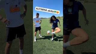 LEARN ALTINHA skills🇧🇷😍@Liriansantoss  #xntonio #shorts #football #soccer #tutorial