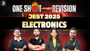 One Shot Revision JEST 2025 | Electronics | D PHYSICS