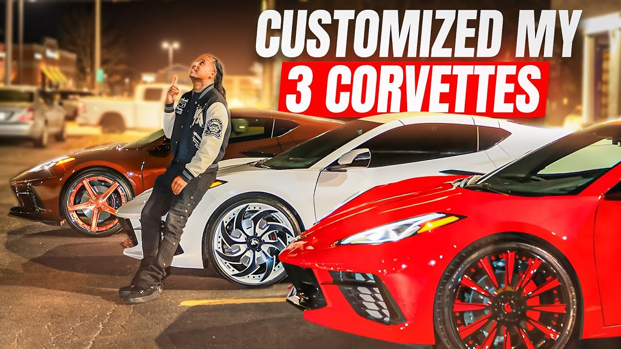 I BOUGHT 3 C8 CORVETTES AND THREE SETS OF FORGIATOS FOR THEM