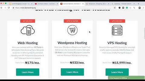Selecting Domain, Installing Wordpress, and Setup