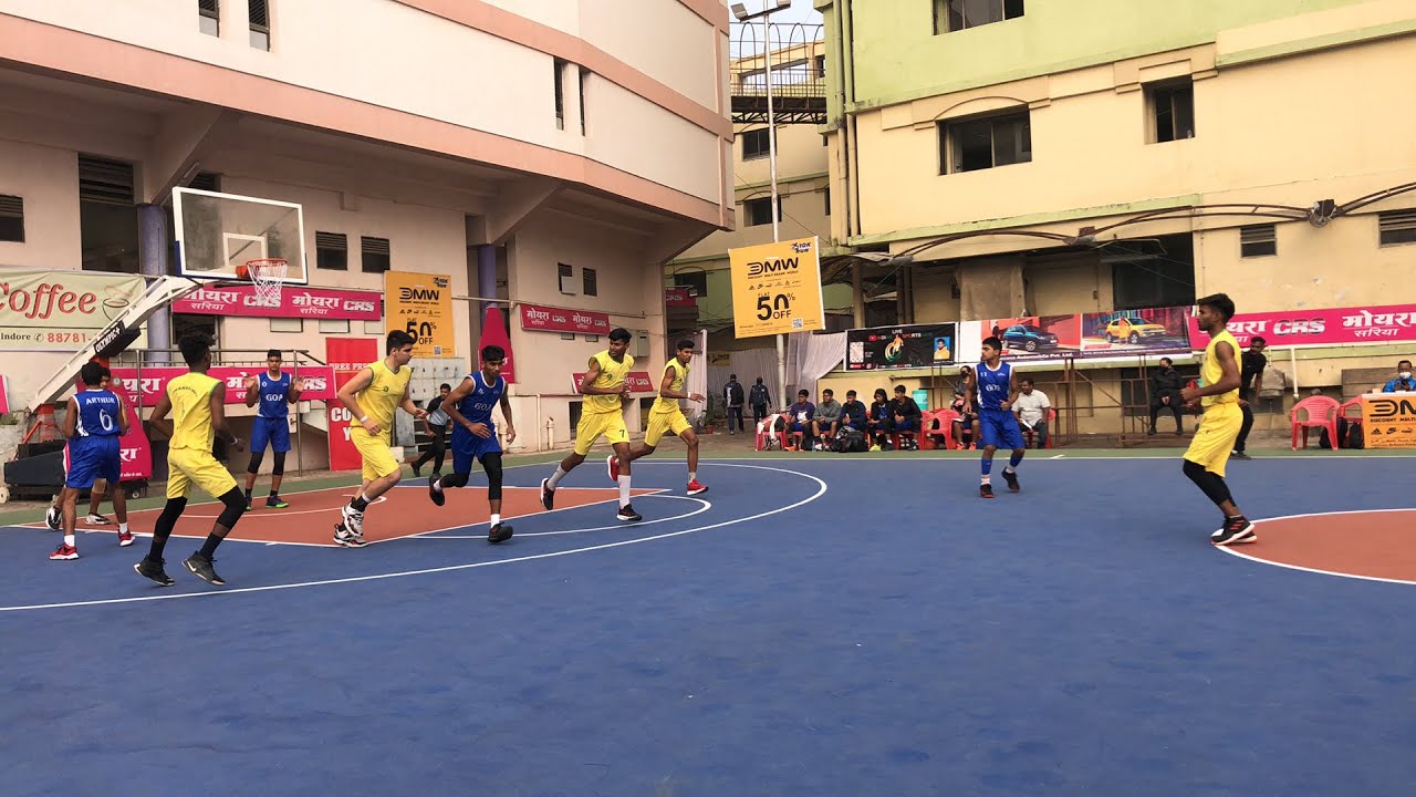 Goa vs Jharkhand boys match 71st national basketball championship YouTube