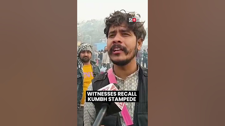 Eyewitness Accounts of the Maha Kumbh Stampede
