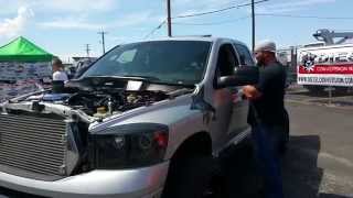 Shawn Baca and The Muscle 1800hp Cummins
