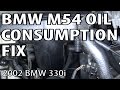 BMW E46/E39 M54 Engine Oil Consumption Fix (02Pilot Mod)