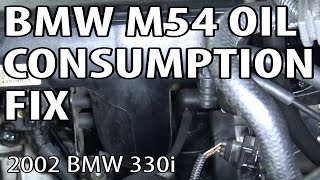 BMW E46/E39 M54 Engine Oil Consumption Fix (02Pilot Mod) DIY