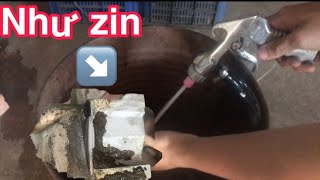 HD chế may bắn cát nước tuần hoàn - Instructions for making a circulating water sandblasting machine